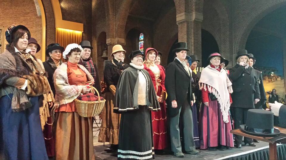 Dickenskoor te boeken bij www.kerst-entertainment.nl