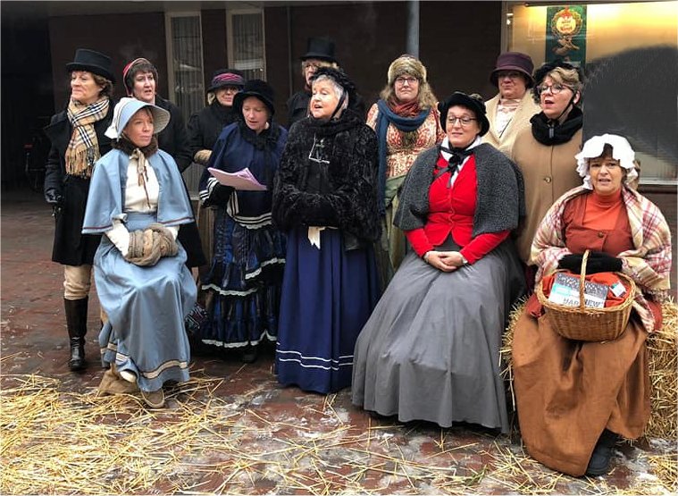 Dickenskoor te boeken bij www.kerst-entertainment.nl