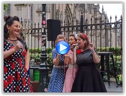 Swingen met The Elvettes, www.zorg-artiesten.nl